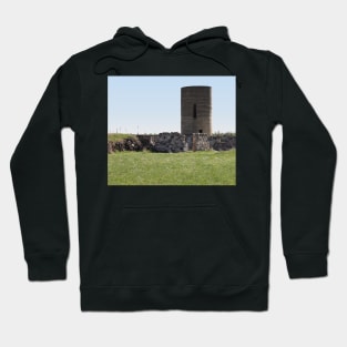 Old Silo and Rocks Hoodie